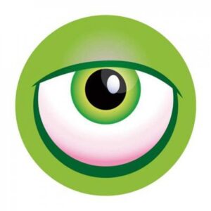 Monster Eyeball Green