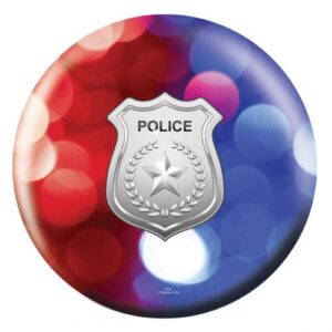 Police Dept Red  / Blue Lights Everyday Heroes