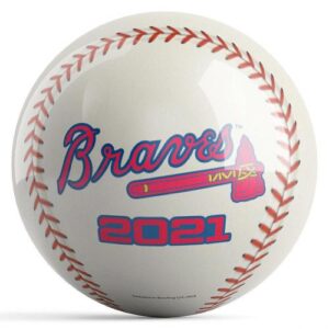 Atlanta Braves 2021 World Series Champions Baseball Ball