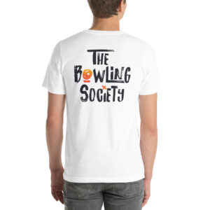 The Bowling Society White Unisex t-shirt